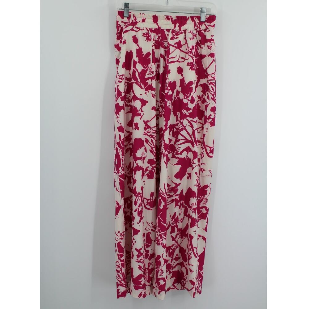 Lululemon 6 Swift Mid-Rise Wide-Leg Pant Wildflower Light Ivory Geranium Pink